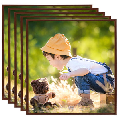 Fotolijsten 5 St Voor Tafel 30X30Cm Mdf Bronskleurig