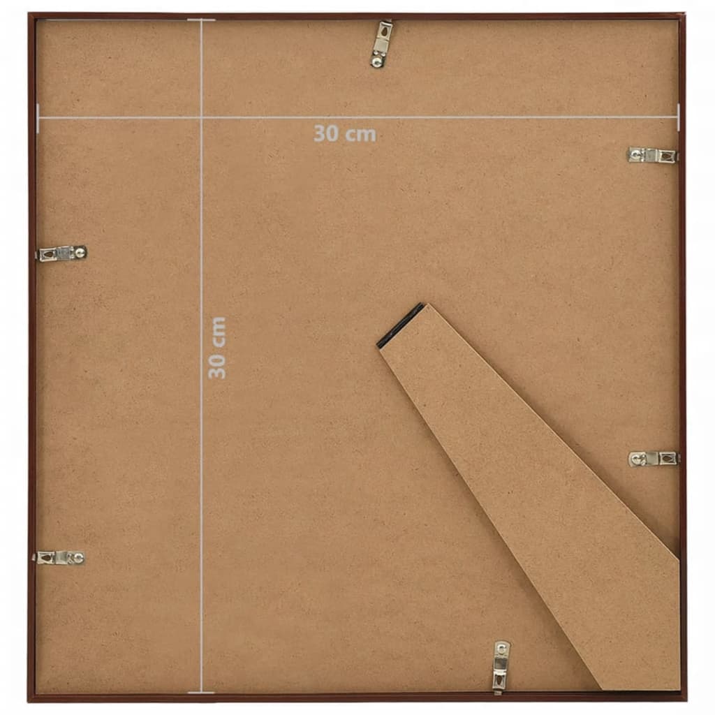 Fotolijsten 5 St Voor Tafel 30X30Cm Mdf Bronskleurig