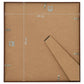 Fotolijsten 5 St Voor Wand Of Tafel 40X40 Cm Mdf Bronskleurig