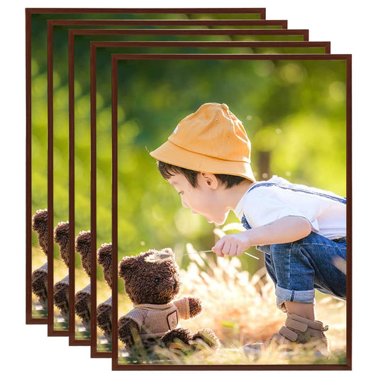 Fotolijsten 5 St Voor Wand Of Tafel 50X60 Cm Mdf Bronskleurig