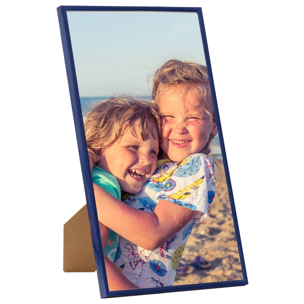 Fotolijsten 10 St Voor Tafel 10X15 Cm Mdf Blauw
