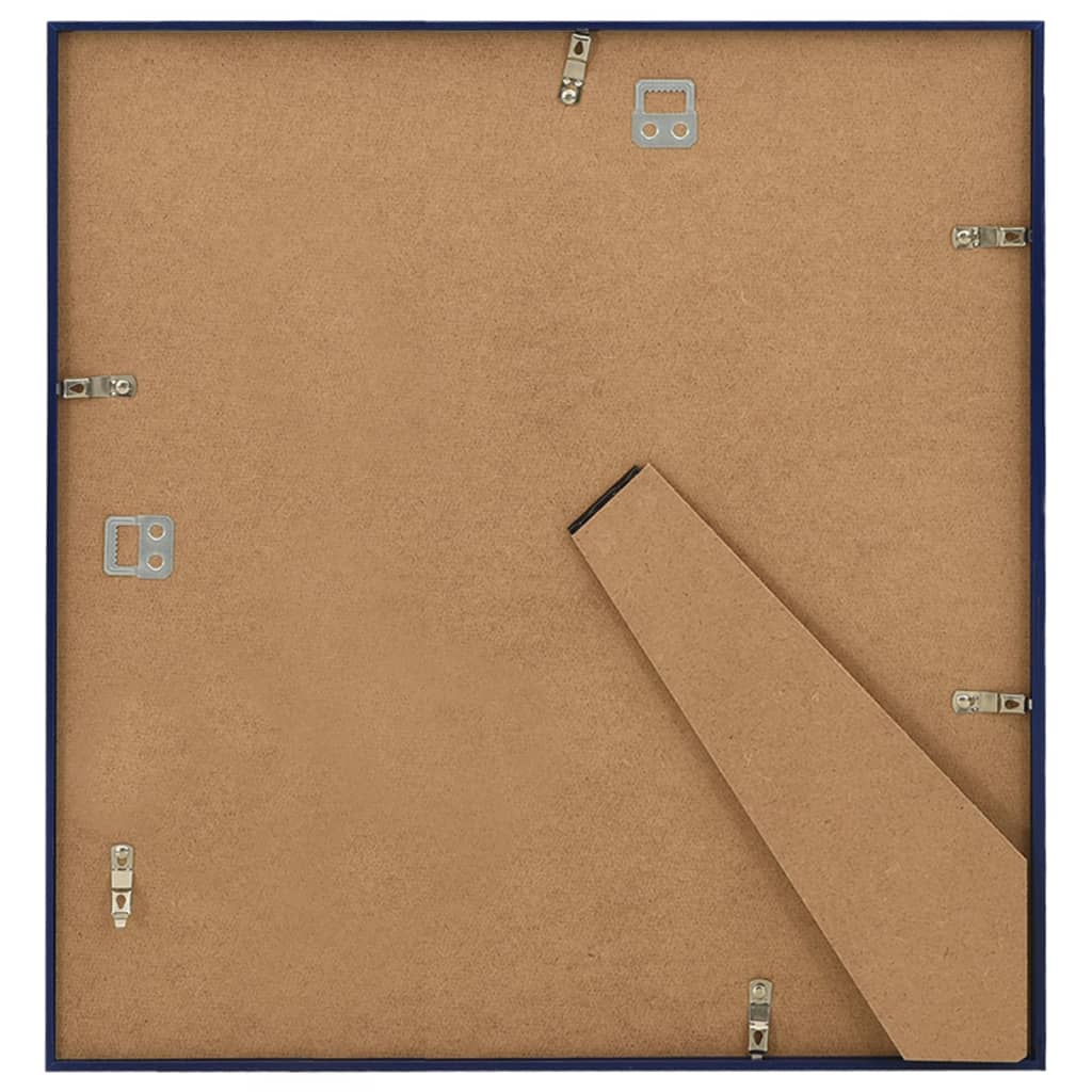 Fotolijsten 5 St Voor Wand Of Tafel 20X20 Cm Mdf Blauw