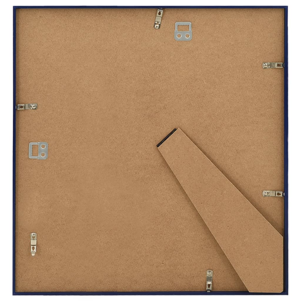 Fotolijsten 10 St Voor Wand Of Tafel 20X20 Cm Mdf Blauw