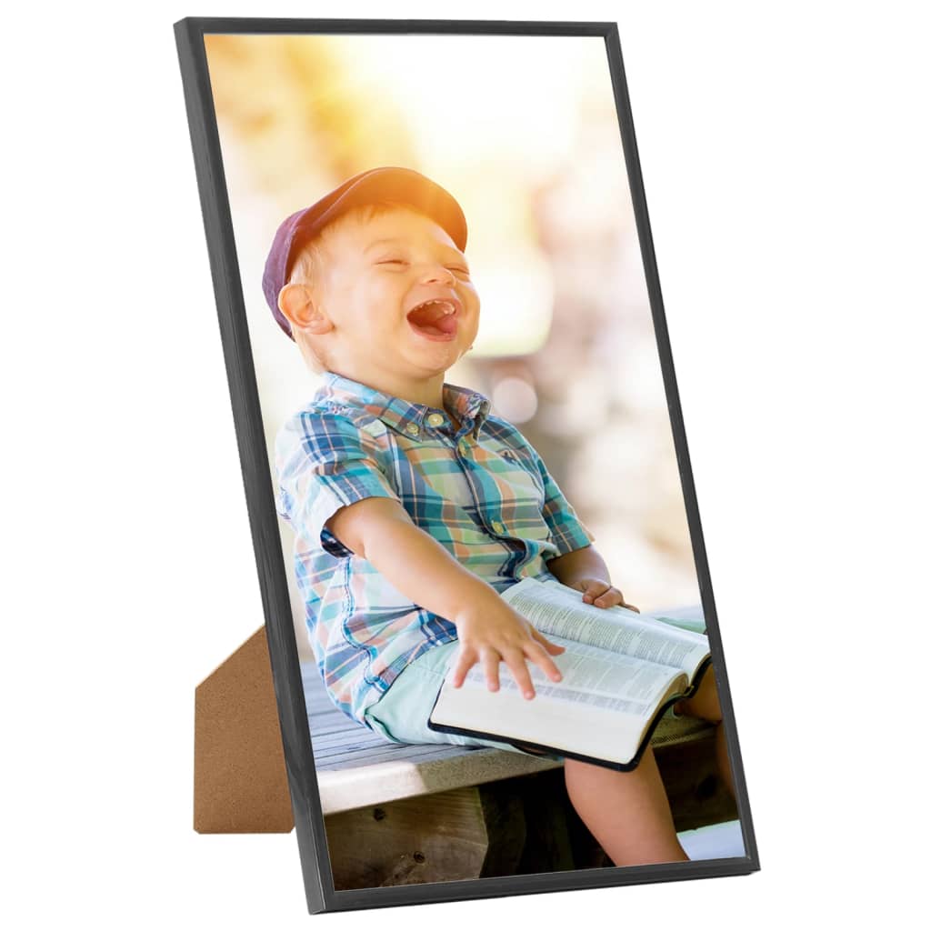 Fotolijsten 10 St Voor Tafel 10X15Cm Mdf Zwart