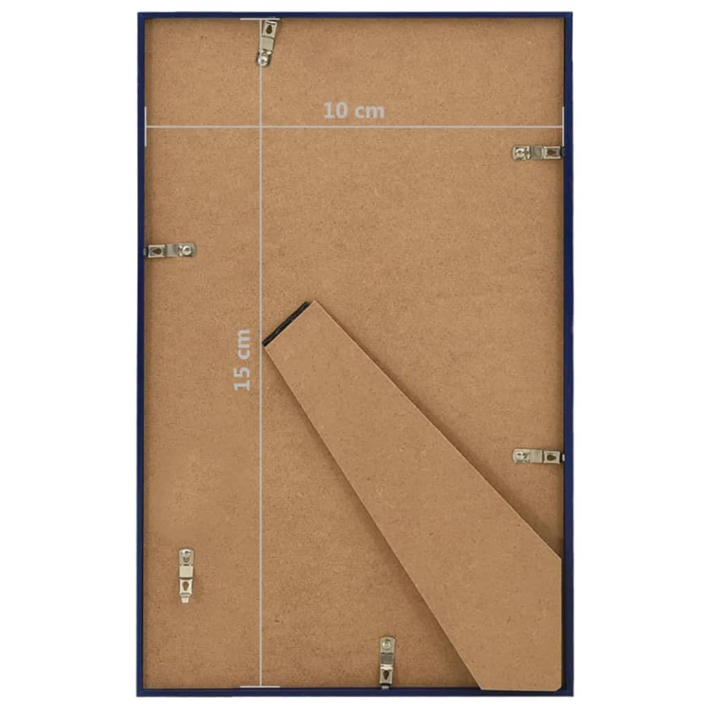 Fotolijsten 10 St Voor Tafel 10X15Cm Mdf Zwart