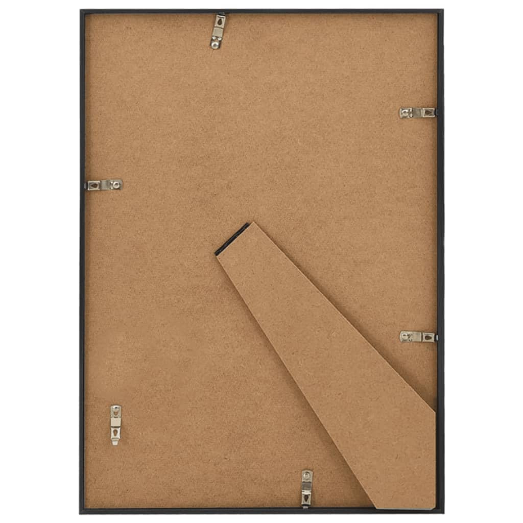 Fotolijsten 3 St Voor Tafel 18X24 Cm Mdf Zwart