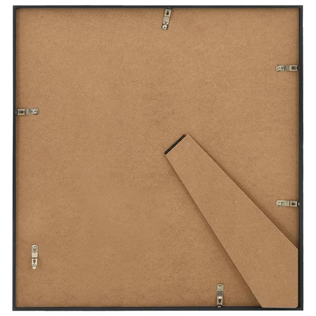 Fotolijsten 10 St Voor Wand Of Tafel 20X20 Cm Mdf Zwart