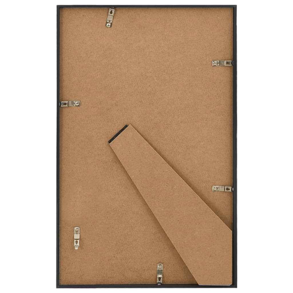 Fotolijsten 5 St Voor Tafel 20X25 Cm Mdf Zwart