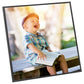 Fotolijsten 3 St Voor Wand 50X50 Cm Mdf Zwart