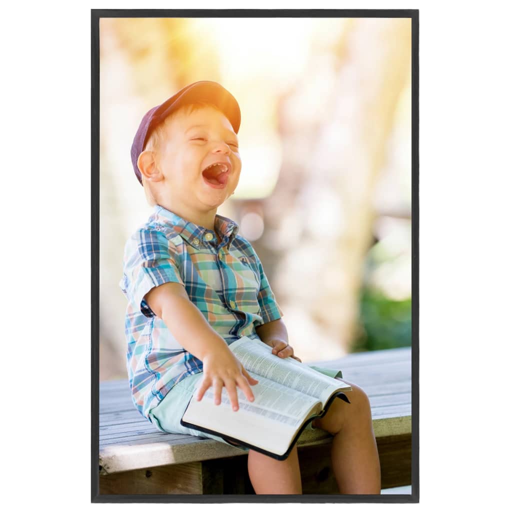 Fotolijsten 5 St Voor Wand 59,4X84Cm Mdf Zwart