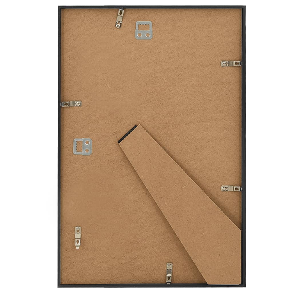 Fotolijsten 3 St Voor Wand Of Tafel 70X90 Cm Mdf Zwart