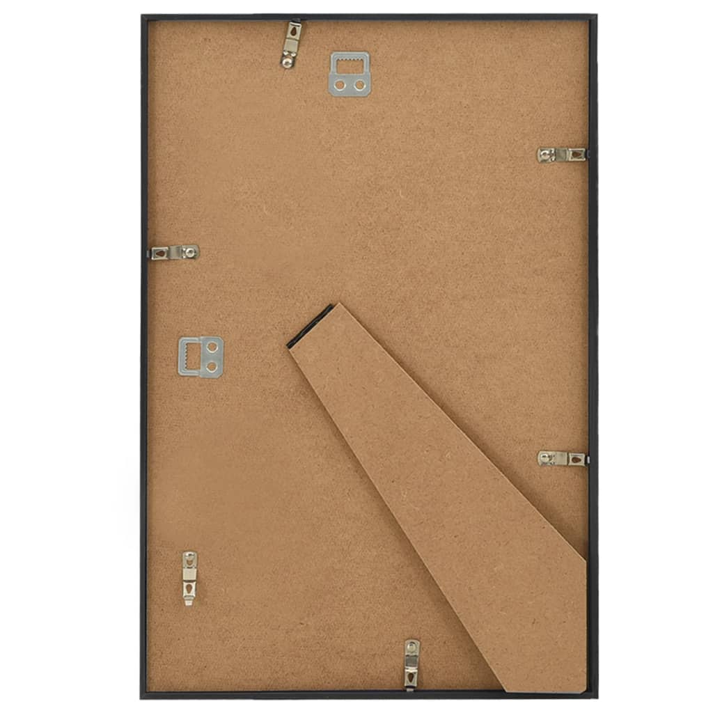 Fotolijsten 5 St Voor Wand Of Tafel 70X90 Cm Mdf Zwart