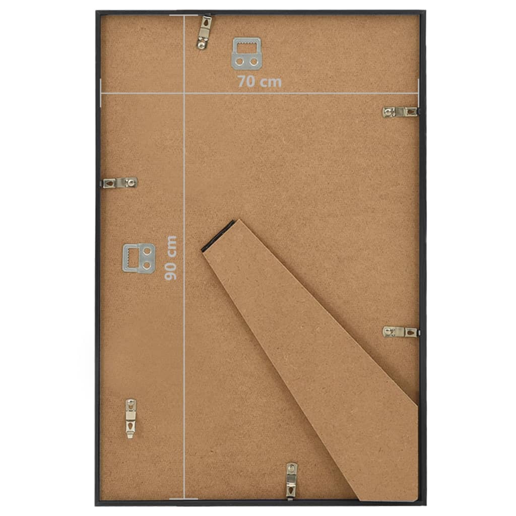 Fotolijsten 5 St Voor Wand Of Tafel 70X90 Cm Mdf Zwart