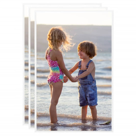 Fotolijsten 3 St Voor Tafel 10X15 Cm Mdf Wit