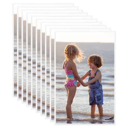 Fotolijsten 10 St Voor Tafel 13X18 Cm Mdf Wit