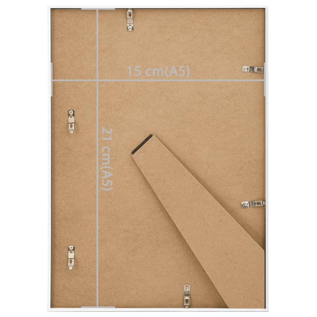 Fotolijsten 10 St Voor Tafel 15X21Cm Mdf Wit