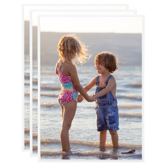 Fotolijsten 3 St Voor Tafel 18X24 Cm Mdf Wit