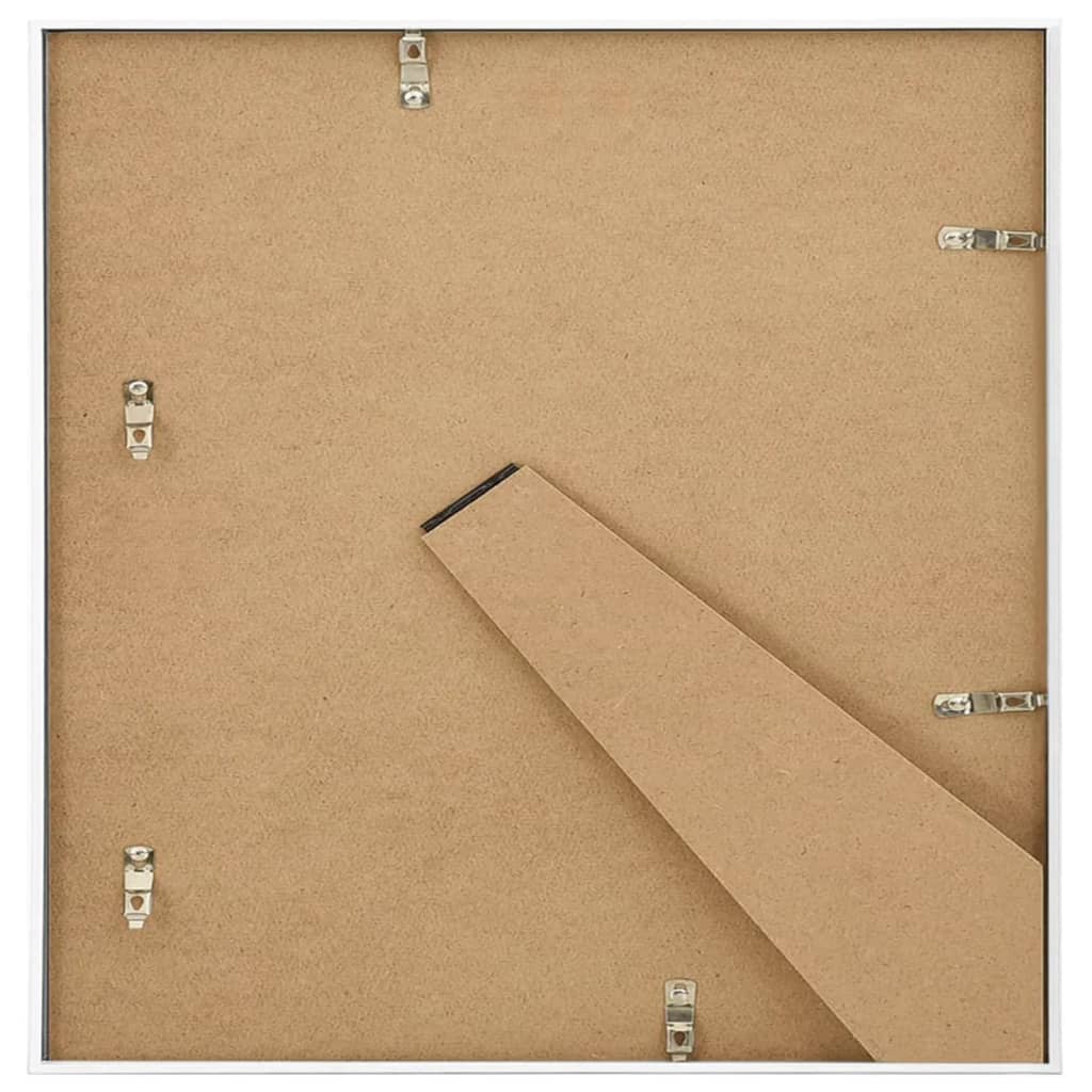 Fotolijsten 3 St Voor Tafel 20X20 Cm Mdf Wit