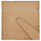 Fotolijsten 5 St Voor Tafel 20X20 Cm Mdf Wit