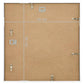Fotolijsten 5 St Voor Wand 40X40 Cm Mdf Wit