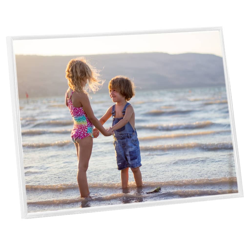 Fotolijsten 3 St Voor Wand Of Tafel 40X50 Cm Mdf Wit