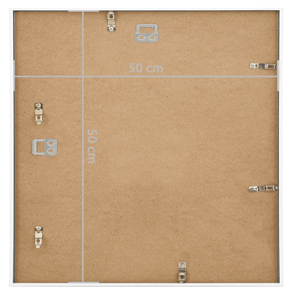 Fotolijsten 3 St Voor Wand 50X50 Cm Mdf Wit
