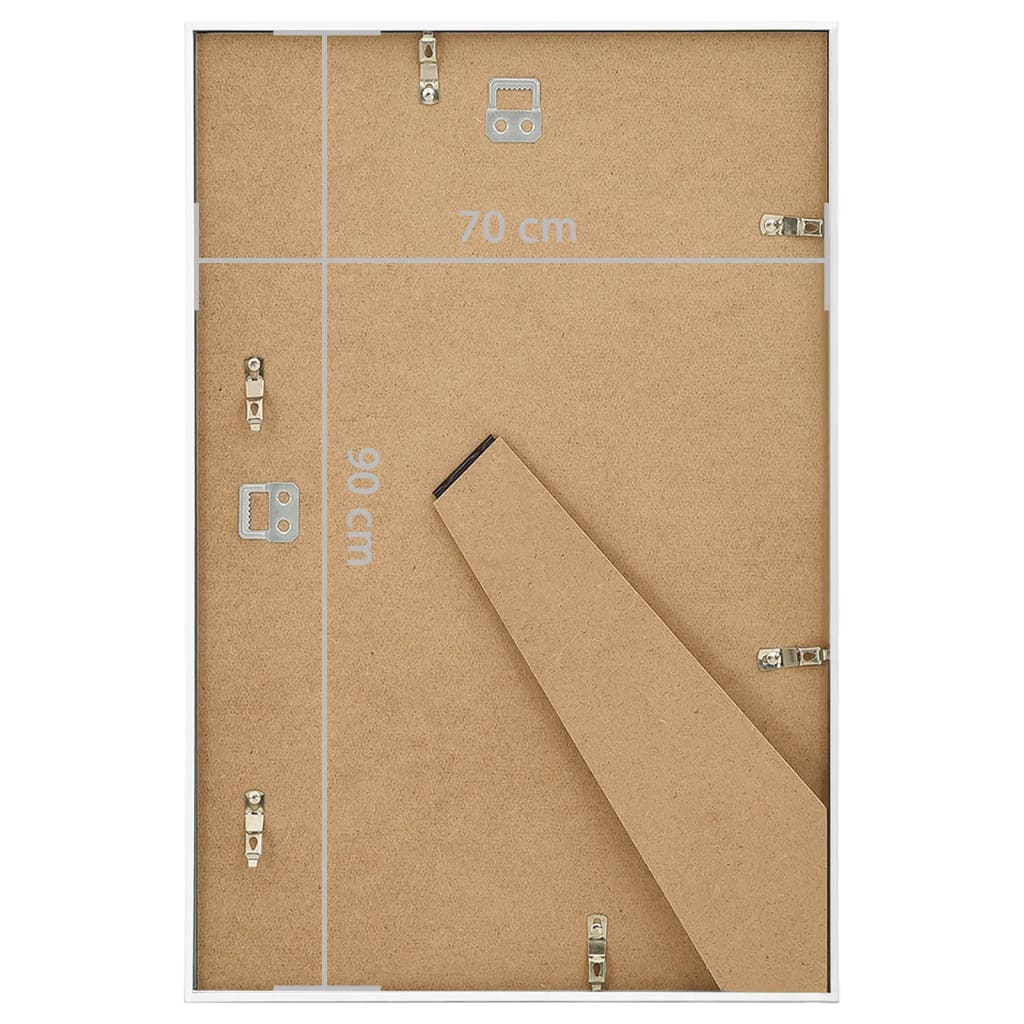 Fotolijsten 5 St Voor Wand Of Tafel 70X90 Cm Mdf Wit