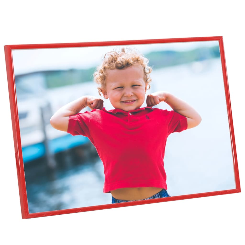 Fotolijsten 10 St Voor Tafel 10X15 Cm Mdf Rood