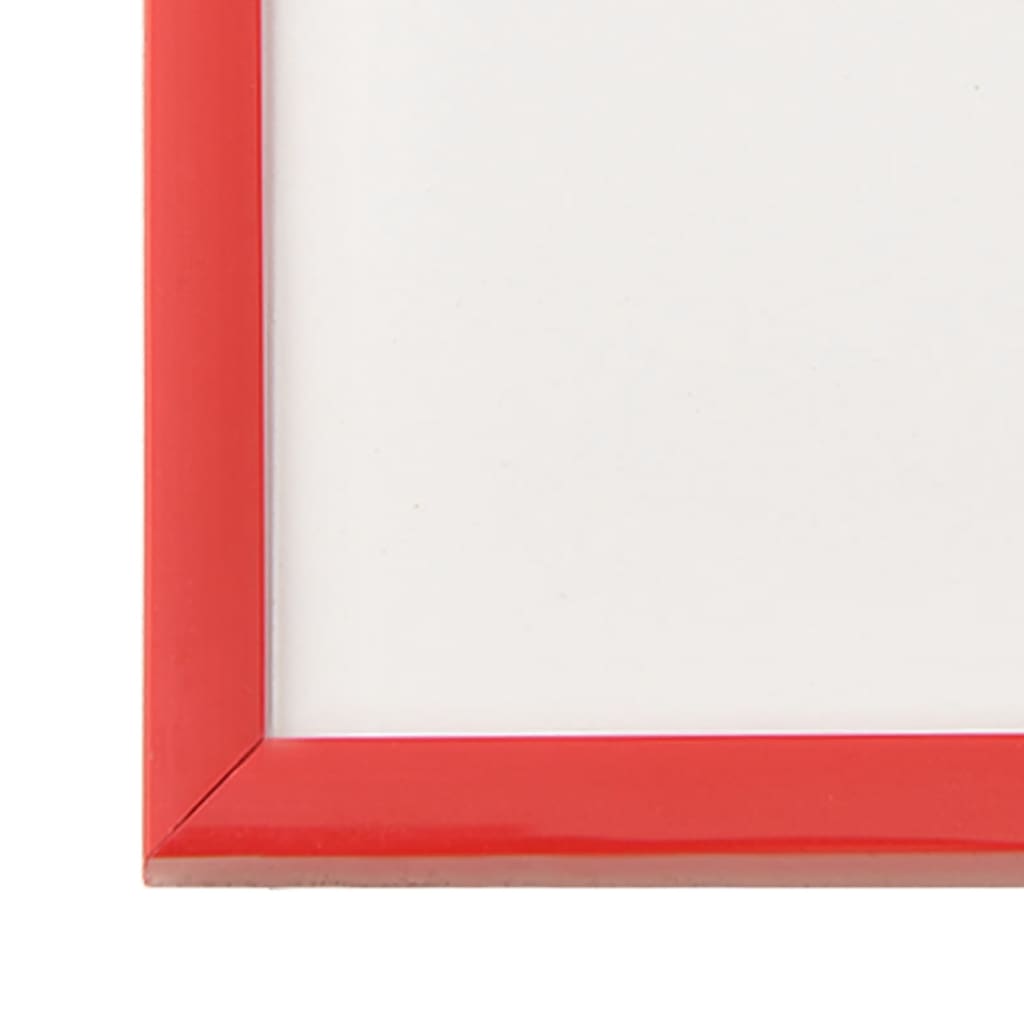 Fotolijsten 5 St Voor Wand Of Tafel 13X18 Cm Mdf Rood