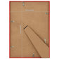 Fotolijsten 5 St Voor Tafel 15X21Cm Mdf Rood