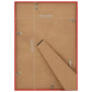 Fotolijsten 10 St Voor Tafel 15X21Cm Mdf Rood