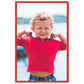 Fotolijsten 5 St Voor Wand Of Tafel 28X35 Cm Mdf Rood