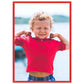 Fotolijsten 3 St Voor Wand Of Tafel 29,7X42 Cm Mdf Rood
