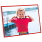 Fotolijsten 3 St Voor Wand Of Tafel 29,7X42 Cm Mdf Rood