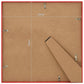 Fotolijsten 3 St Voor Tafel 30X30 Cm Mdf Rood