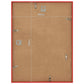 Fotolijsten 3 St Voor Wand 40X50 Cm Mdf Rood