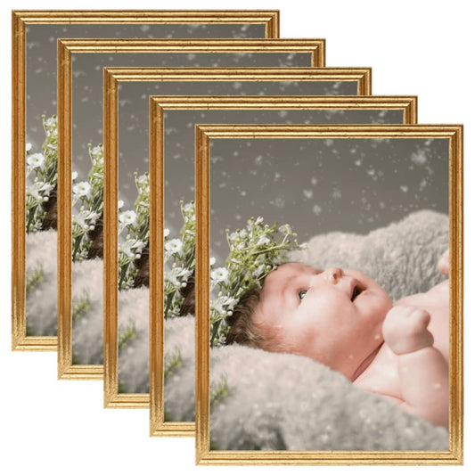 Fotolijsten 3 St Voor Tafel 10X15 Cm Mdf Goudkleurig
