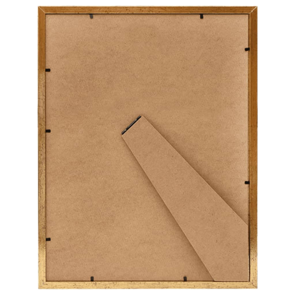 Fotolijsten 3 St Voor Tafel 10X15 Cm Mdf Goudkleurig