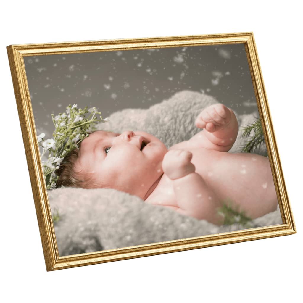Fotolijsten 10 St Voor Tafel 15X21 Cm Mdf Goudkleurig