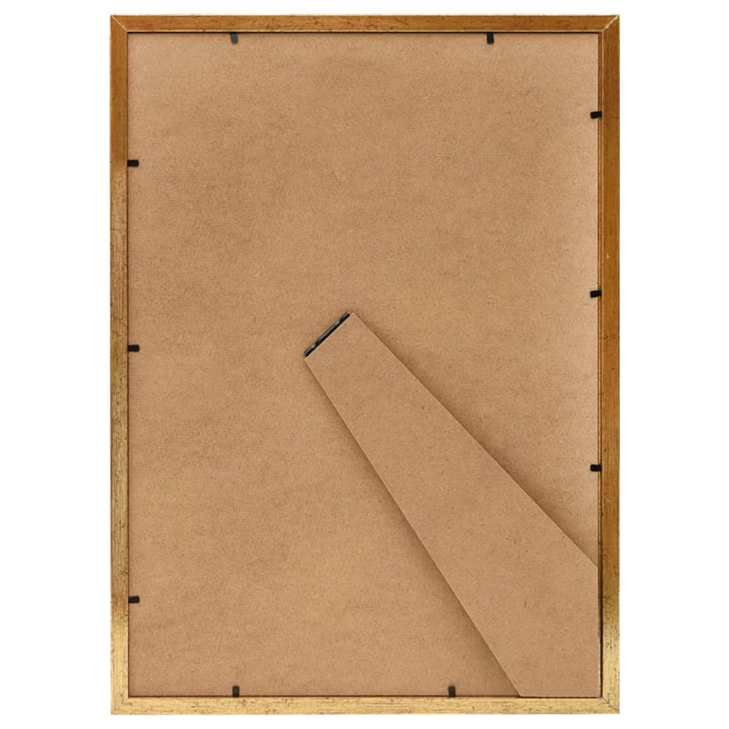 Fotolijsten 10 St Voor Tafel 15X21 Cm Mdf Goudkleurig