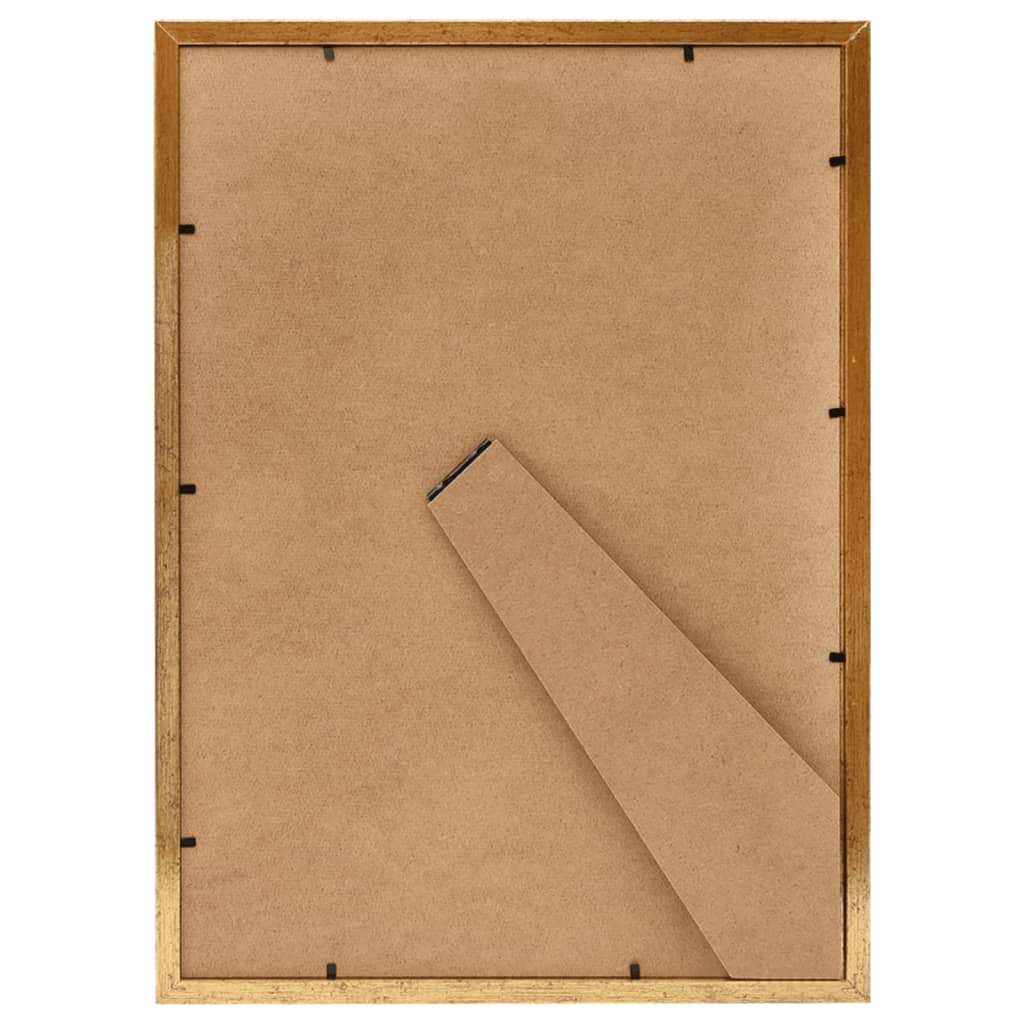 Fotolijsten 10 St Voor Tafel 18X24 Cm Mdf Goudkleurig