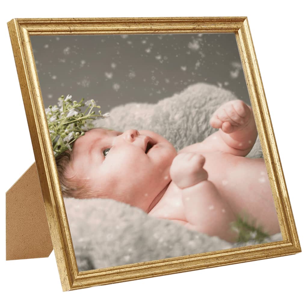 Fotolijsten 5 St Voor Tafel 20X20 Cm Mdf Goudkleurig