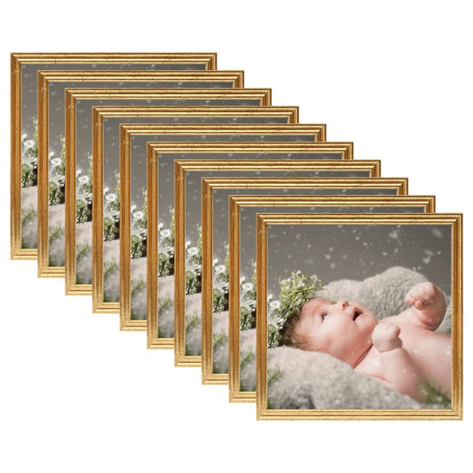 Fotolijsten 10 St Voor Tafel 20X20 Cm Mdf Goudkleurig