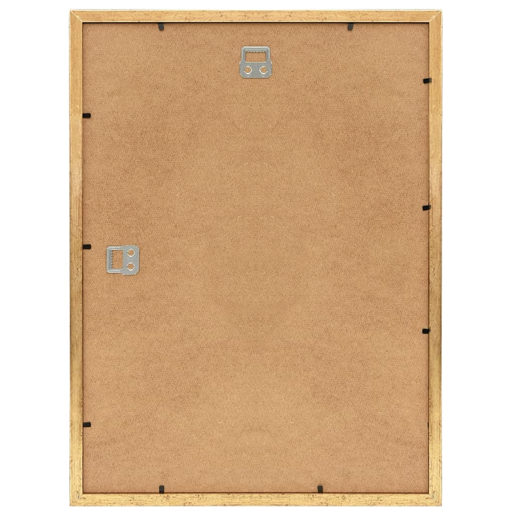 Fotolijsten 5 St Voor Wand 40X50 Cm Mdf Goudkleurig