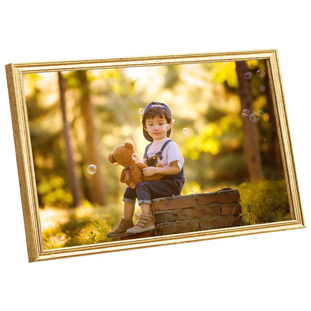 Fotolijsten 5 St Voor Wand Of Tafel 59,4X84 Cm Mdf Goudkleurig