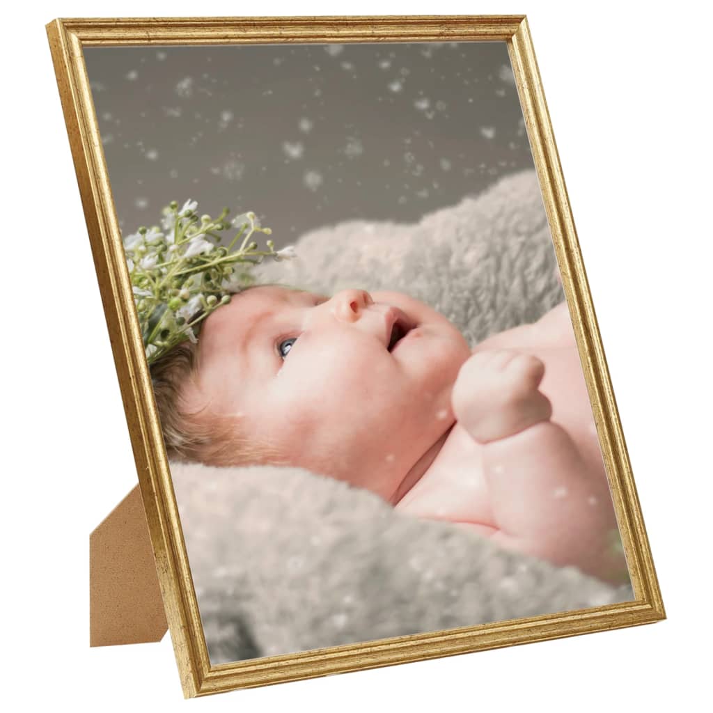Fotolijsten 5 St Voor Wand Of Tafel 70X90 Cm Mdf Goudkleurig