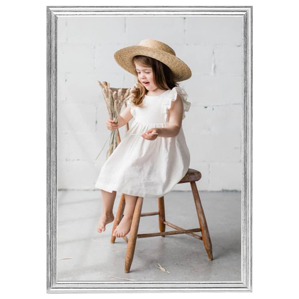 Fotolijsten 10 St Voor Tafel 15X21Cm Mdf Zilverkleurig