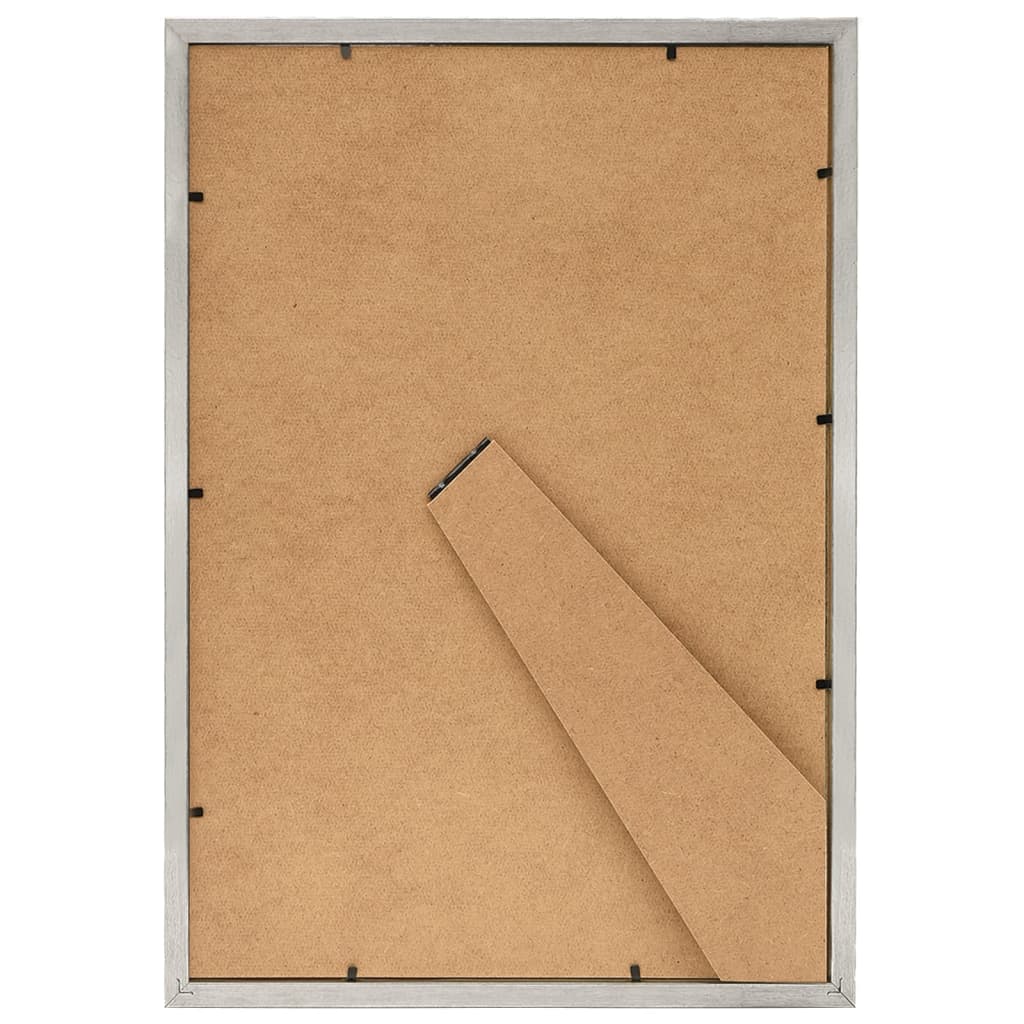 Fotolijsten 10 St Voor Tafel 15X21Cm Mdf Zilverkleurig