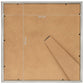 Fotolijsten 3 St Voor Wand Of Tafel 30X30 Cm Mdf Zilverkleurig