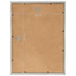 Fotolijsten 5 St Voor Wand 40X50Cm Mdf Zilverkleurig